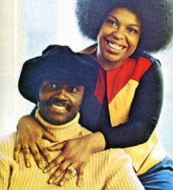 Roberta with the late great Donny Hathaway